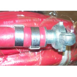 ID 3/4" And 1" Length 50 Ft Rubber Air Hose Jackhammer 2 MPA Work Pressure