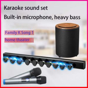 Coaxial Input Wall Mounted Bluetooth Soundbar 40Hz 20KHz Frequency Response