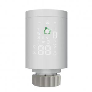 Cheap Zigbee 3.0 Wifi Thermostatic Radiator Valve 2.4Ghz Wireless Radiator Thermostat for sale