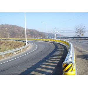 Highway Roller Barrier Anti Crash Eva Material Roller Guardrail