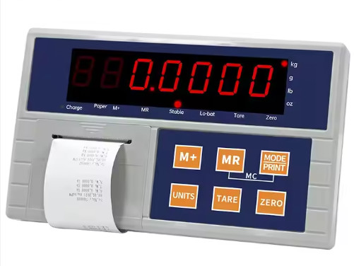 Quality 15kg 30kg Industrial Weight Indicator With Option Barcode Scale Label Printer OEM ODM wholesale