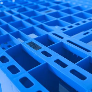 Double Faced Heavy Duty Large Blue 4 Way HDPE Custom Euro Plastic Pallet Making