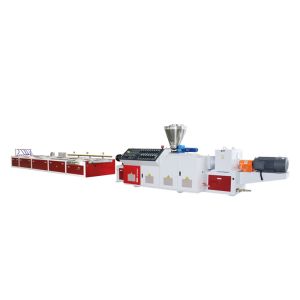 simple use easy operation advanced prduction process PE WPC plastic machinery