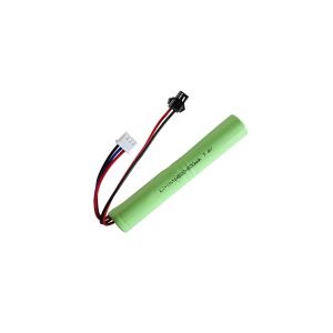China 500 Recharge Cycles 14500 7.4V 500mah Safe Lithium Ion Battery Pack with Overdischarge Protection and PCM/PCB on sale
