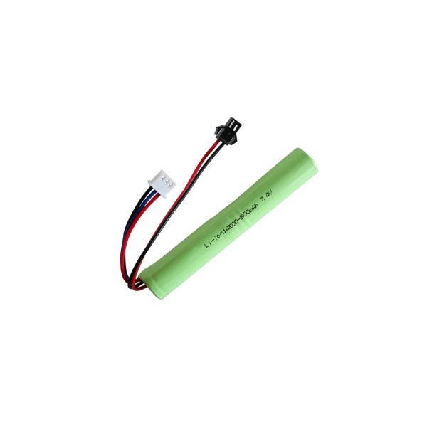 500 Recharge Cycles 14500 7.4V 500mah Safe Lithium Ion Battery Pack with