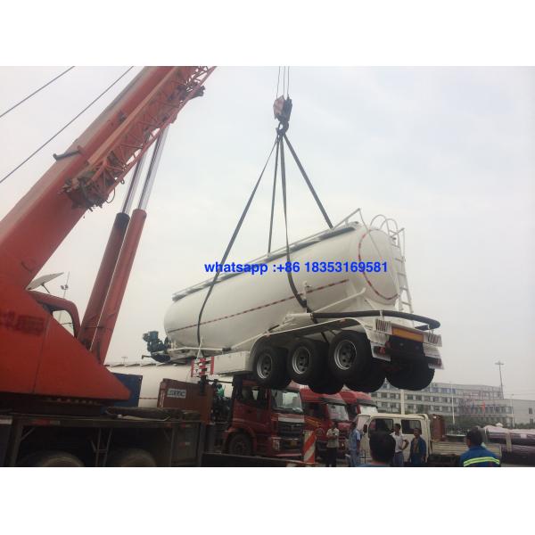 Quality 60T Weichai Engine 60M3 Bulk Cement Tank Trailer wholesale
