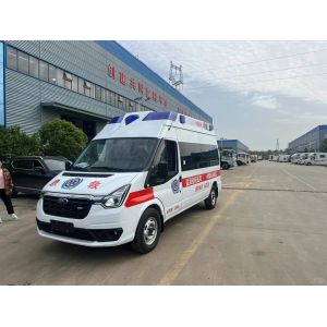 Ford Customization Ambulance Car Vehicle 4x2 Ambulance Car Transit V348 PRO Monitoring ICU Emergency Ambulance Van