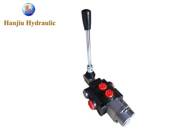 Quality Hydraulic Loader Control Valve One Spool 4way 3 Position Spring Center Spools With Handle And Float Spool wholesale