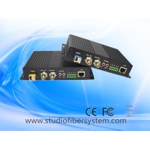 3g/hd sdi fiber multiplexer with bidi rca audio&rs422&10/100M ethernet