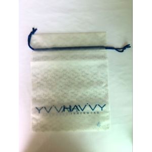 Custom Drawstring Bags For Gift , Double Layers Small Drawstring Bags