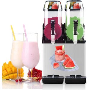 China Frozen Beverage Cold Drink Commercial Slushy Machine Cooling RoHS R404A on sale