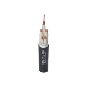 Low Voltage Power Cable with PVC Insulation and Copper Conductor Wires Round