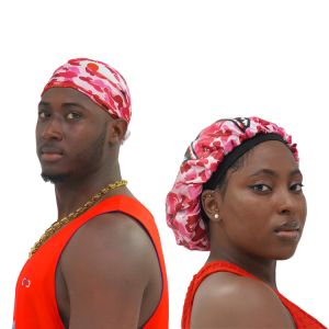 Cheap Satin Designer Seamless Silk Durag And Bonnet for sale