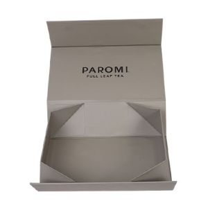 Flat Pack Collapsible Rigid Box Cardboard Folding Magnetic Paper Box