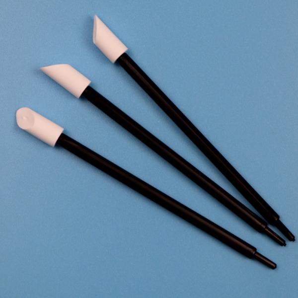 High Absorbency 8mm PU Foam Swab Printer Toner Cleaning Ruby Stick Swab Cotton