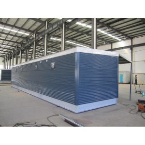 Combination Prefabricated Light Steel Prefab House / Prefab Modular Home Kit