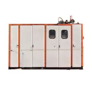 PE PET PVC Plastic Thermoforming Machine With PLC Control System