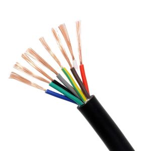 Soft 3*0.3mm 3*0.5mm 3*0.75mm PVC Insulated Wire Cable Copper Core