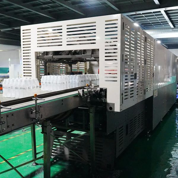 Quality Dual Channel Automatic Shrink Packer with 30-260 Cartons/Minute Capacity and 380V 50Hz Power for Plastic Bottle Wrapping wholesale