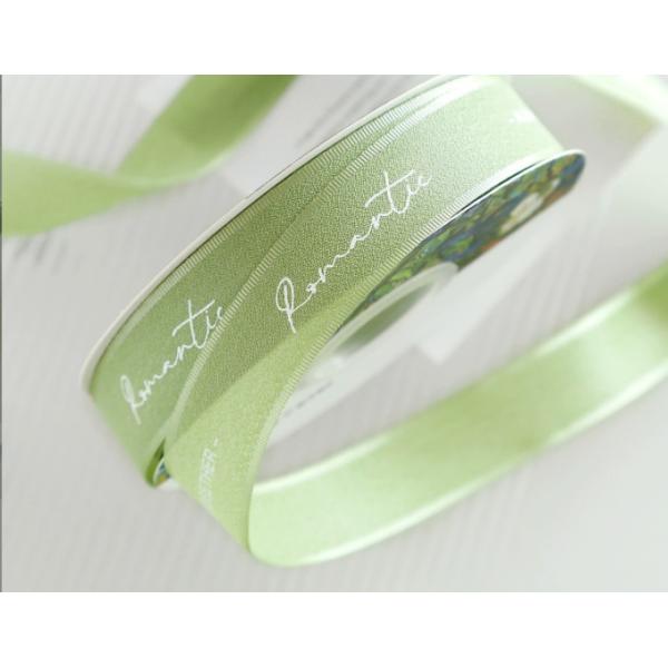 Quality 2.5cm solid color linen yarn flower ribbon bouquet ribbon flower shop material floral ribbon wholesale