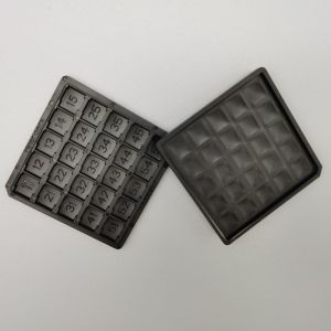 Antistatic Waffle Pack Chip Trays IC Packaging Protecting CSP