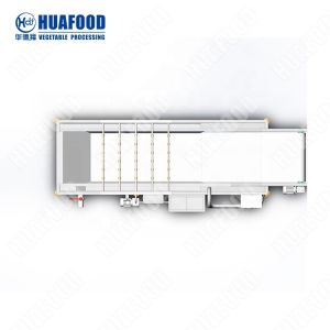 Vegetable and Fruit Processing Double Bubble Washer Type Industrial Washing