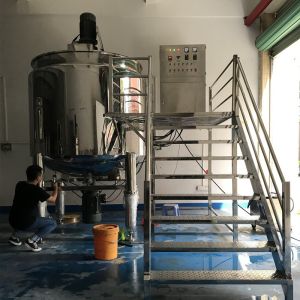 1000L Rotor Stator Liquid Soap Homogenizer Mixer Machine with Electricity