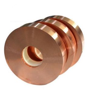 China High Tensile Strength Copper Strip Good Mechanical Properties on sale