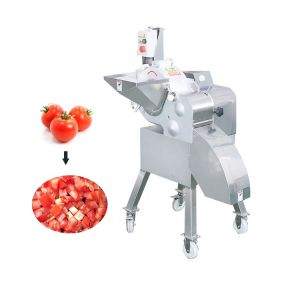Cheap Electric vegetable okra cube cutting chopper slicer machine carrot tomato diced fruit cutting machine for sale