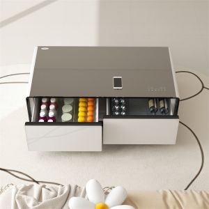 Home Furniture Coffee Table with Built-in Refrigerator and USB Type C Charging