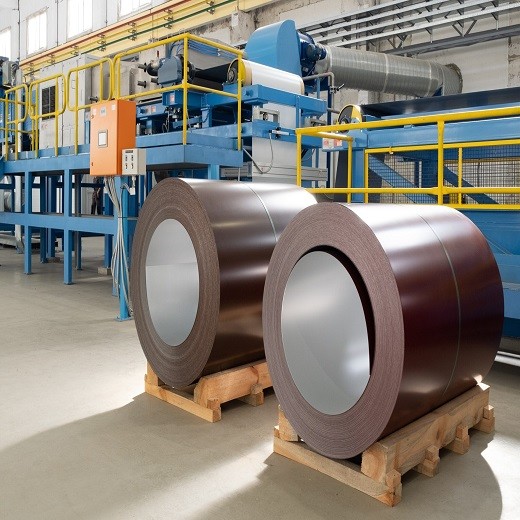 Quality Building Material Prepainted Galvalume Steel Coil Top Painting 24 Guage 25um wholesale