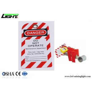 OSHA PVC Custom Lockout Tags Warning Lockout Tags Out