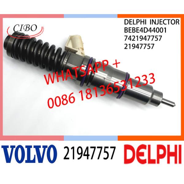 Quality 21947757 BEBE4D44001 Fuel engine Diesel Injector 21947757 BEBE4D44001 7421947757 E3.18 for REN-AULTT 11LTR EURO3 LO wholesale