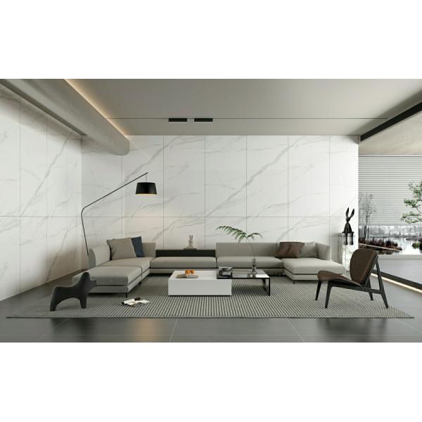 900x1800mm Polished Glazed Porcelain Tile 0.5% WA for Indoor Floor