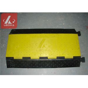 Cheap Rubber Cable Protector Truss Accessories Black Yellow 2,3,5 Channels for sale