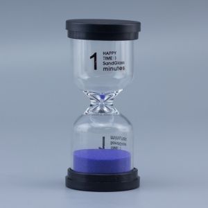 Eco Friendly Small Hourglass 1-30 Minutes Board Game Timer For Kids