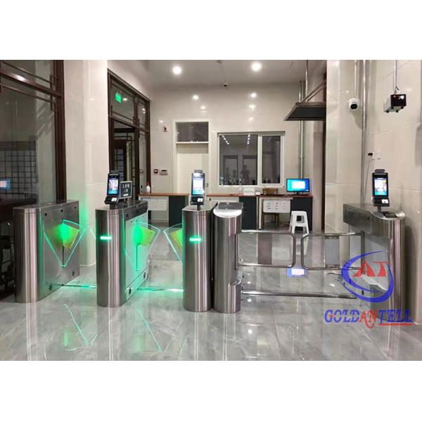 Multifunctional Flap Turnstile Gate Face Recognized Access Control Security