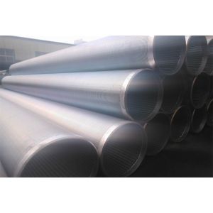 Wrapped Sand Control Well Screen AISI 304 Wedge Wire Filter 114mm 168mm Diameter