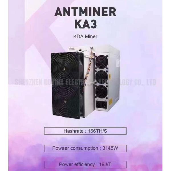 Quality Antminer KA3 166T Crypto Mining Machine Mining Plan Asic Blockchain Kadena Miners wholesale