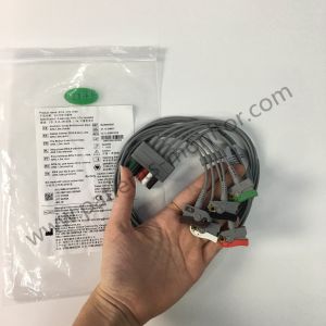 Edan ECG Limb Wires Cable 5 Lead Clip AHA 1M Reusable REF EL05NAGS1 IPN 01.13