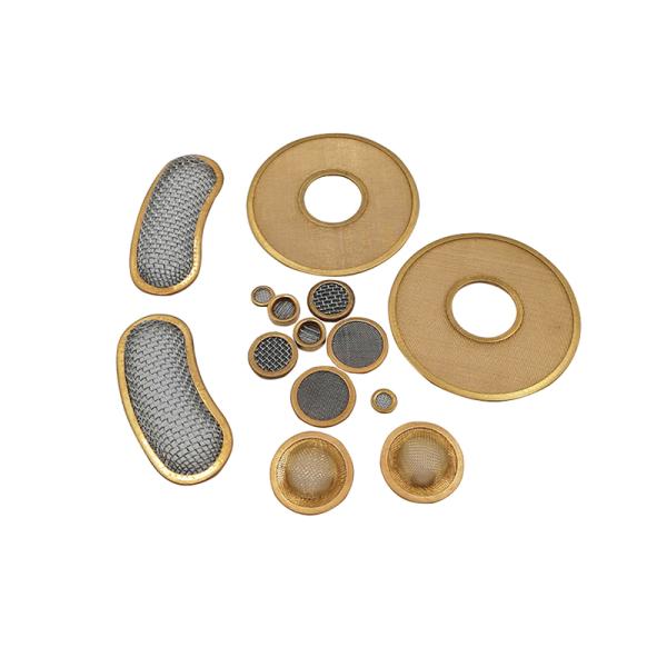 SS Wedge Wire Screen Custom Stainless Steel Filter Disc Self Cleaning