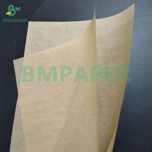 40gsm Brown Kraft Paper Greaseproof Hamburger And Sandwich Paper