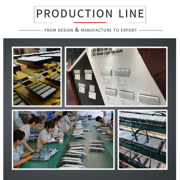 Modular Outdoor LED Flood Lights IP66 AC90-305V Football Tunnel Stadium Applied