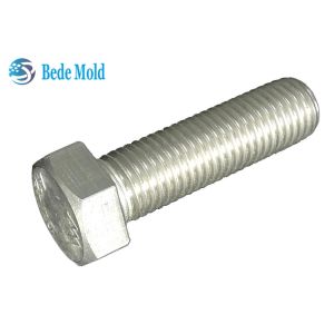 700MPa M12 Stainless Steel Bolt , DIN933 Full Thread Hex Head Screws A2-70