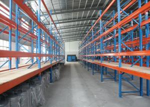 China AS4084 Industrial Pallet Racks , Wire Mesh Decking Q235B Cold Steel Rack Storage on sale