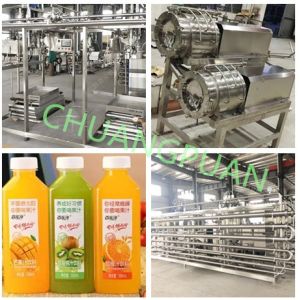 Cheap Plc Controlled Mango Pulp Production Line 1-20 Tons/H Custom Capacity 1000-2000Kg/H for sale
