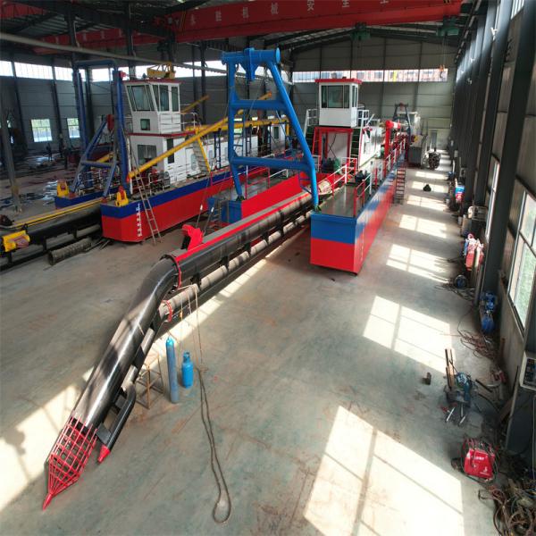 High Capacity Sand Dredger With Deep Water Dredging Ability Solid Capacity 600