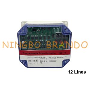 China 12 Channel Pulse Jet Valve Signal Controller Timer For Dust Collector on sale