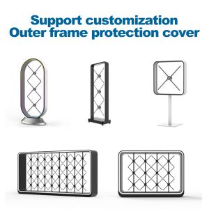 Splice Function 1800 Brightness LED Fan 3D Hologram Projector for Wall Display