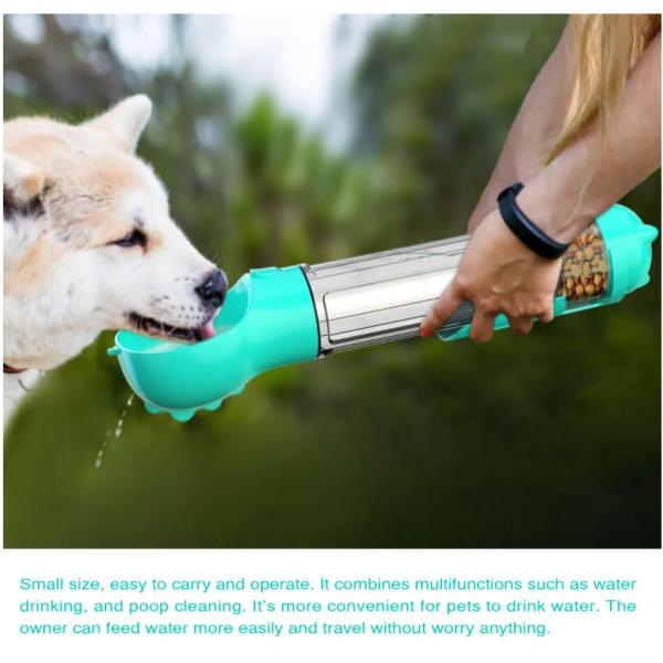500ML Portable Dog Water Bottle Dispenser Puppy Portable Dog Drinker